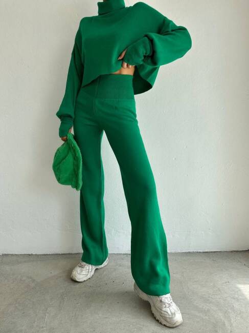 JOHN Triko Takım - 9907 - Yeşil - 4