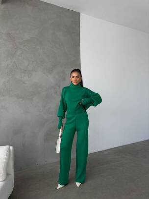 JOHN Triko Takım - 9907 - Yeşil - MAXMOOR