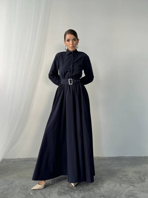 MARY Elbise 1241 - Lacivert - 3