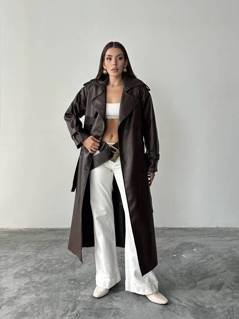 MASSİMO Deri Kaban 5253 - Acı Kahve - 3