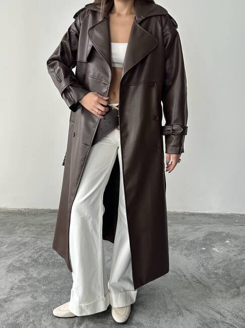 MASSİMO Deri Kaban 5253 - Acı Kahve - 5