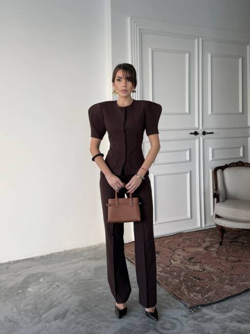 MONİE Vatka Detay Takım 2299 - Mor - 2