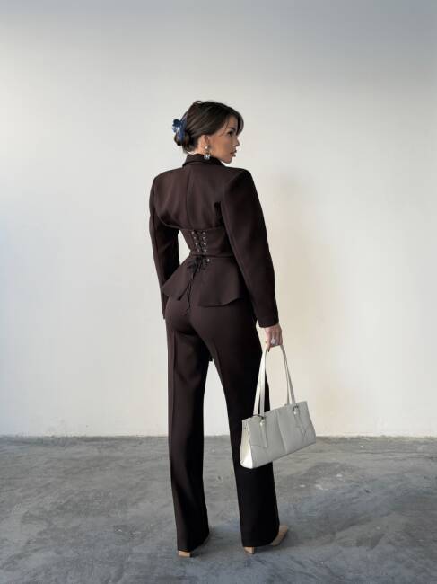 NİCOL 3 Lü Takım 2300 - Acı Kahve - 5