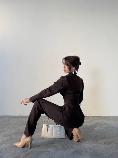 NİCOL 3 Lü Takım 2300 - Acı Kahve - 7