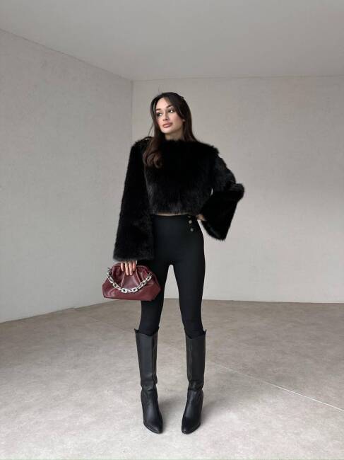 NİKOLA Bluz 3013 - Siyah - 2