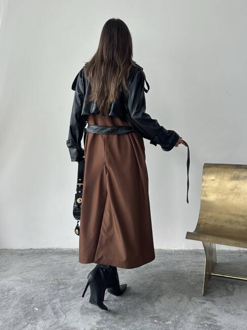 PENRY Trençkot 5276 - Kahverengi - 6