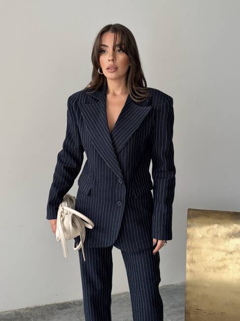 PİNE Ceket Pantolon Takım 2270 - Lacivert - 4
