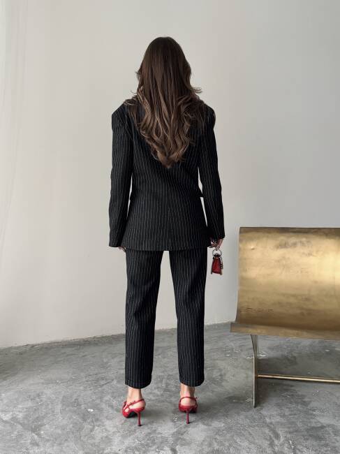 PİNE Ceket Pantolon Takım 2270 - Siyah - 2