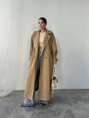 SABELLA Trençkot 3075 - Camel - MAXMOOR