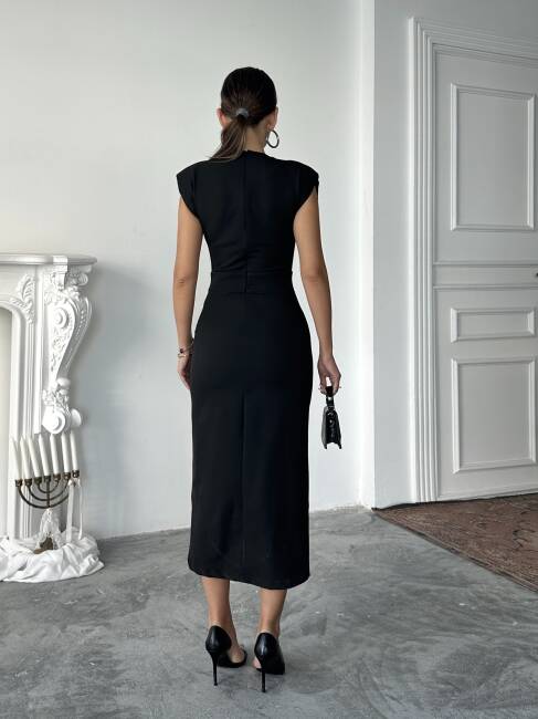 SARA Elbise 3073 - Siyah - 2