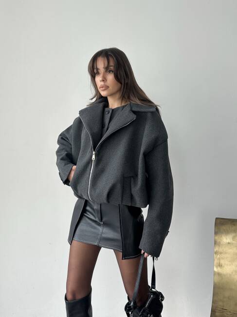 TENSİ Yelekli Kaban 2250 - Antrasit - 4