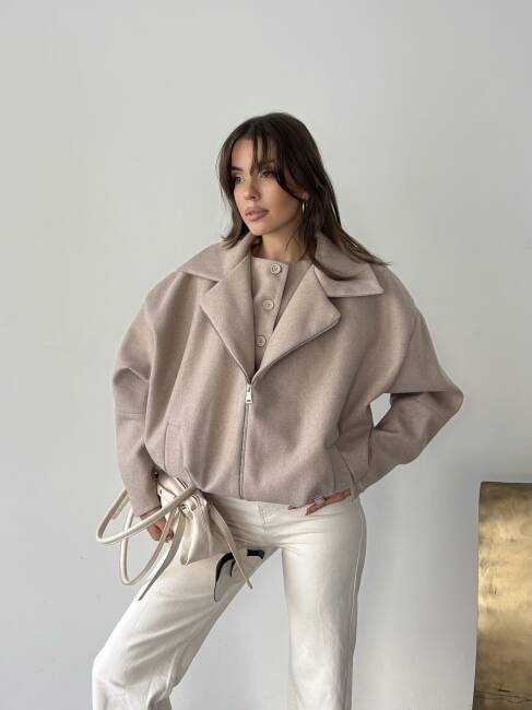 TENSİ Yelekli Kaban 2250 - Bej - 3