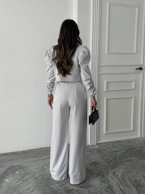 THEBOOM Ceket Pantolon Takım 2098 - Gri - 2