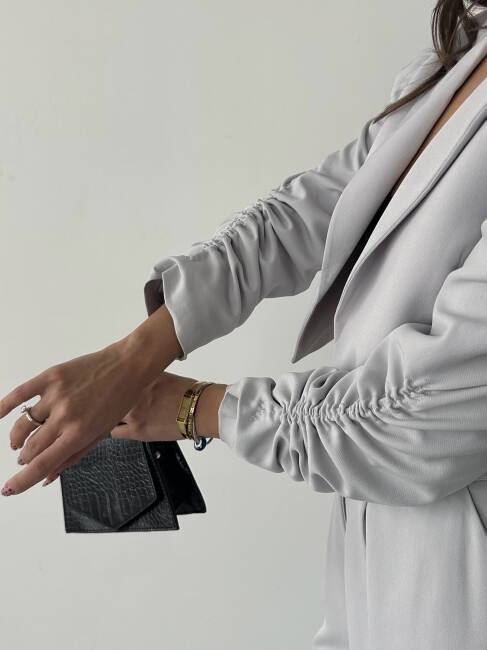 THEBOOM Ceket Pantolon Takım 2098 - Gri - 7