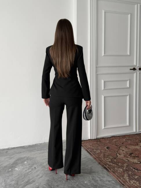 ZOEY Ceket Pantolon Takım 3092 - Siyah - 3